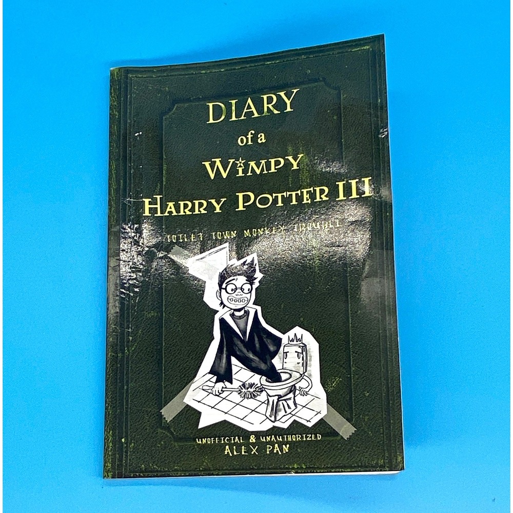 Diary of a Wimpy Harry Potter III Toilet Town Monkey Trouble PB 2019 Alex Pan